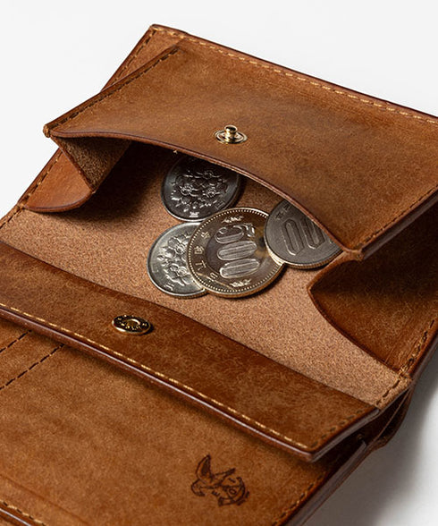 MR.OLIVE E.O.I/PUEBLO LEATHER / COMPACT WALLET ミスターオリーブ イーオーアイ/プエブロレザー / コンパクトウォレット